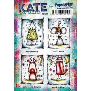 PaperArtsy - Kate Crane Stamp Set 024