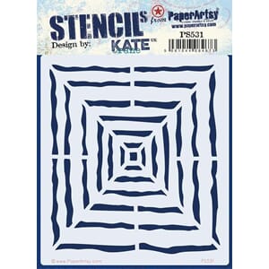 PaperArtsy - Stencil 531 by Kate Crane