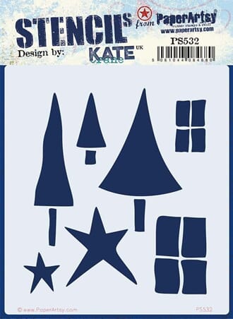PaperArtsy - Stencil 532 by Kate Crane