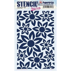 PaperArtsy - Stencil 534 by Tracy Scott