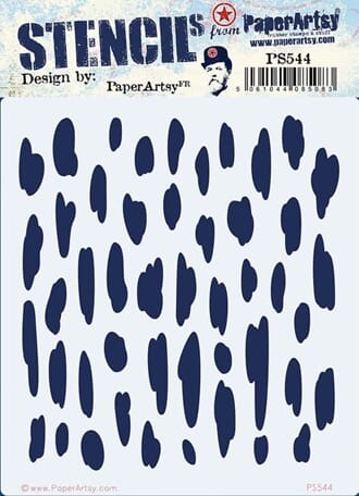 PaperArtsy - Stencil 544 by E³ PaperArtsy