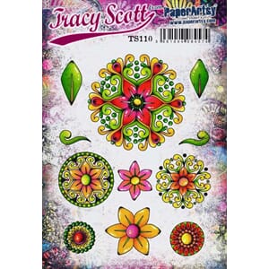 PaperArtsy - Tracy Scott Stamp Set 110