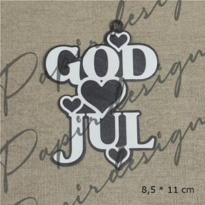 Papirdesign - God jul 34 dies