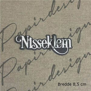Papirdesign - Nisseklem 2 dies