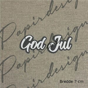 Papirdesign - God jul 35 dies