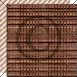 Papirdesign: Sjokoladeplate - Juleminner