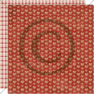 Papirdesign: Pepperkakehjerter - Juleminner
