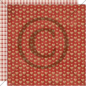 Papirdesign: Pepperkakehjerter - Juleminner