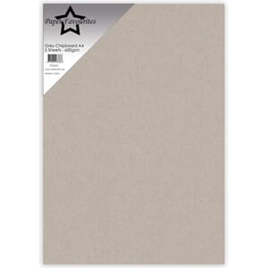 Paper Favourites - Grey Chipboard A4 600g