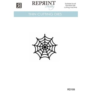 Reprint - Halloween spindelvev dies