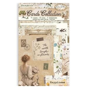 Stamperia - Flowers and Poems Cards Collection