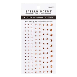 Spellbinders - Rose Gold Color Essentials Gems
