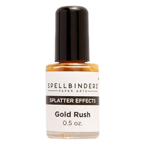 Spellbinders - Gold Rush Splatter Effects