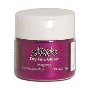 Stickles: Magenta - Dry Glitter