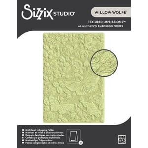 Sizzix - Embossing Folder Nouveau Butterfly by Willow Wolfe