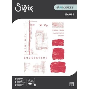 Sizzix - Clear Stamps Set Wings & Things