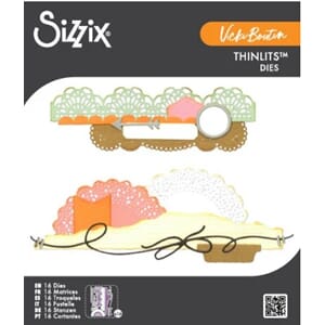 Sizzix - Border Clusters Thinlits Die by Vicki Boutin