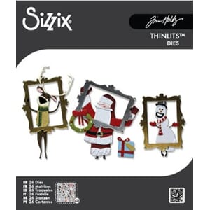 Sizzix - Papercut Christmas Thinlits Die Vault