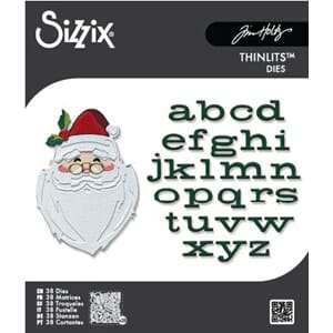 Sizzix - Letter to Santa Thinlits Die Vault