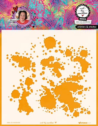 Art By Marlene - Splatters & Splashes Mask