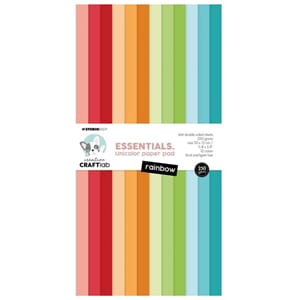 Studio Light - Rainbow Essentials Unicolor Paper Pad
