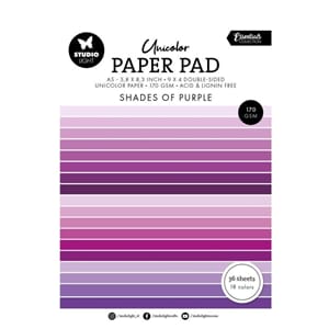 Studio Light - Shades of Purple A5 Paper Pad Unicolor