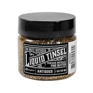 Tim Holtz - Distress Liquid Tinsels Fine Antiqued 1 fl oz