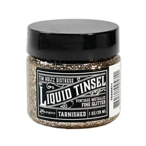 Tim Holtz - Distress Liquid Tinsels Fine Tarnished 1 fl oz