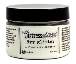 Distress Stickles: Clear Rock Candy - Dry Glitter