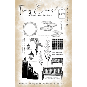 Tracy Evans - Sit and Reflect A5 Stamp