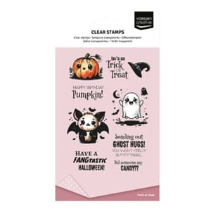 Vaessen Creative - Trick or Treat Clear Stamps