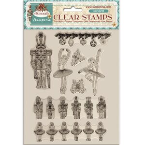 Stamperia - The Nutcracker Clear Stamps Ballet and Soldiers