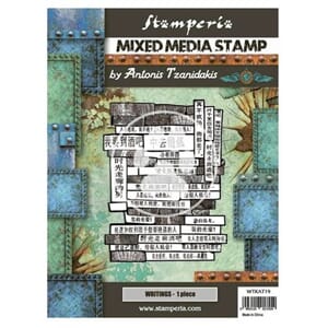 Writings, Sir Vagabond In Japan Rubber Stamps, A5, 1/Pkg