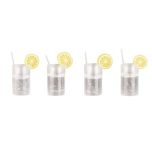 Miniatyr - Coctail glass, 4 deler