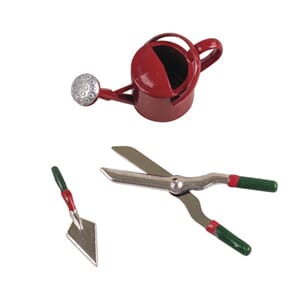 Miniatyr - Hageredskap, 3 deler