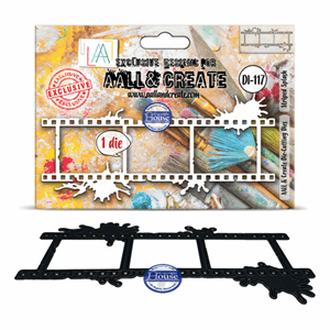 Aall and Create - Striped Splash Through the Lens Die-