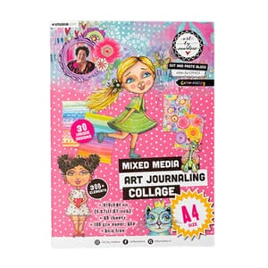 Art By Marlene - Cut and Paste Block A4 Color-Happy