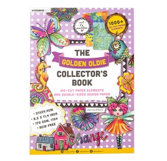Art By Marlene - Golden Oldie Collector's Book A4 Mixed Pape