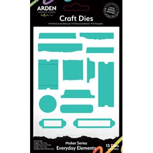 Arden Creative - Maker Series Craft Die Everyday Elements
