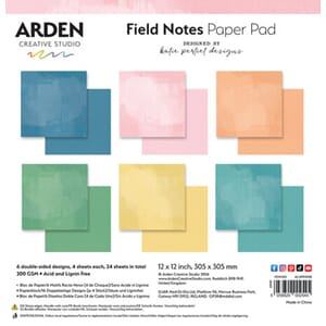 Arden - Field Notes Solids 12x12 Inch Paper Pad
