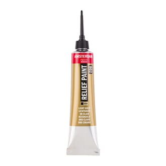 Amsterdam - Light Gold Relief Paint 20ml