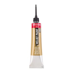 Amsterdam - Light Gold Relief Paint 20ml