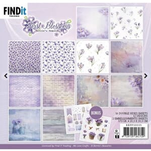 Find It - First Blossoms 8x8 inch Paper Pad