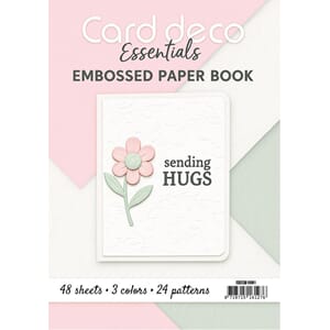 Card Deco - Embossed Paper Book