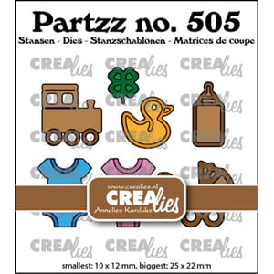 Crealies - Partzz Dies Mini Baby