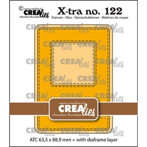 Crealies -X-tra Dies ATC Slide Frame