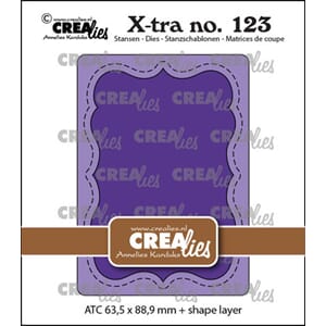 Crealies - X-tra Dies ATC Shape B