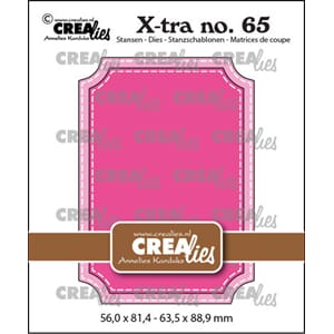Crealies - ATC Cross Stitch X-tra Dies No. 65
