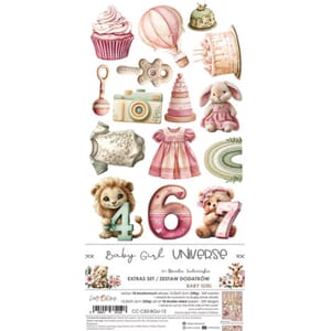Craft O'Clock - Baby Girl Universe Extras Set Baby Girl