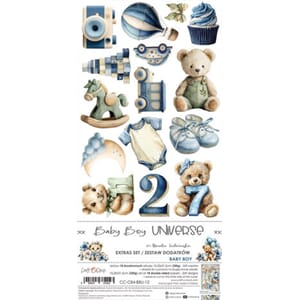 Craft O'Clock - Baby Boy Universe Extras Set Baby Boy